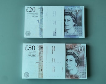 pretend money notes