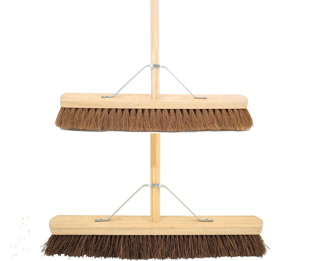 Wooden Broom Handle – Multipurpose Garden Broom Shaft, Mop Handle