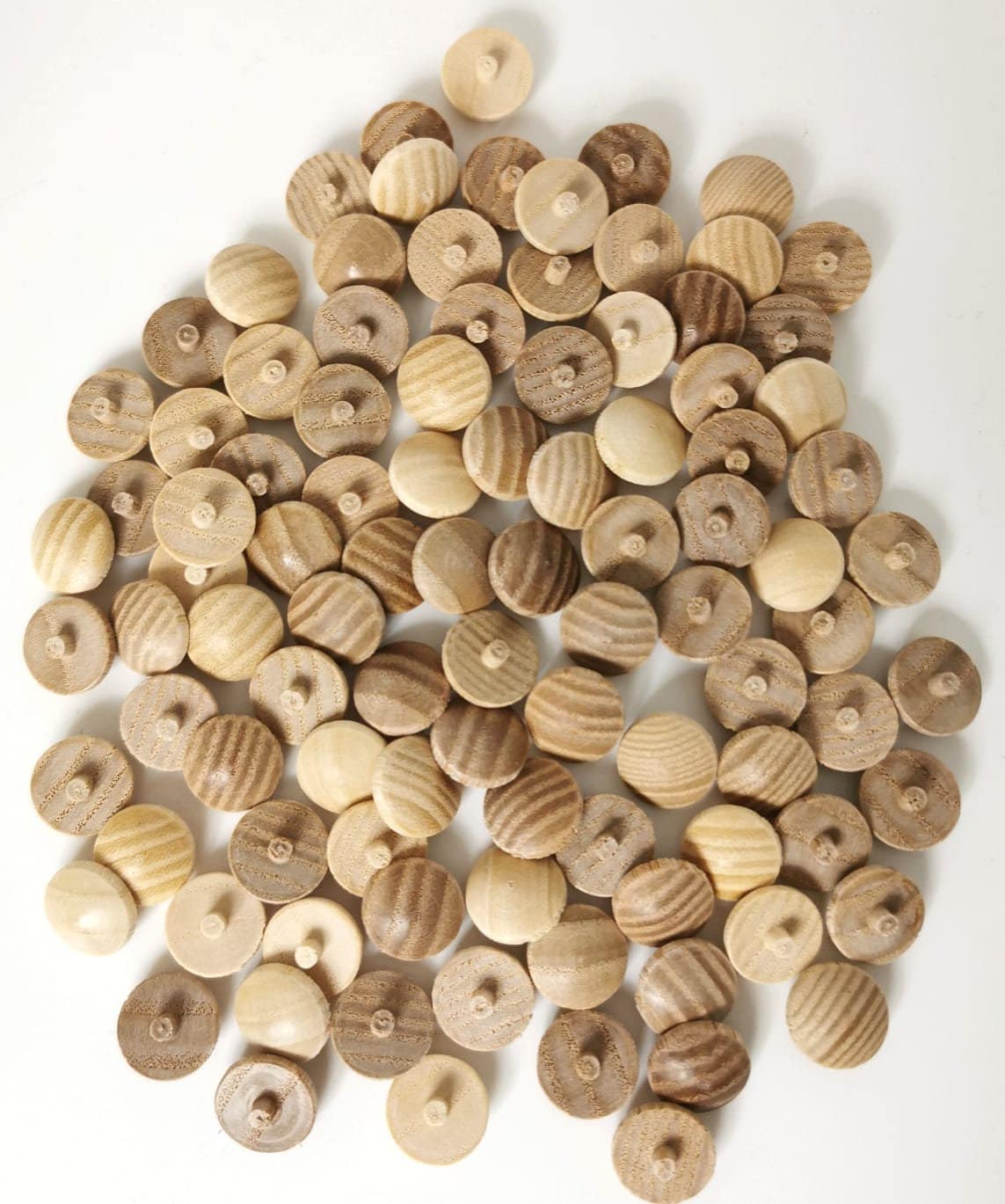 Press Fit Solid Wood Screw Cover Caps Pine Oak Beech Ash Maple Etsy UK