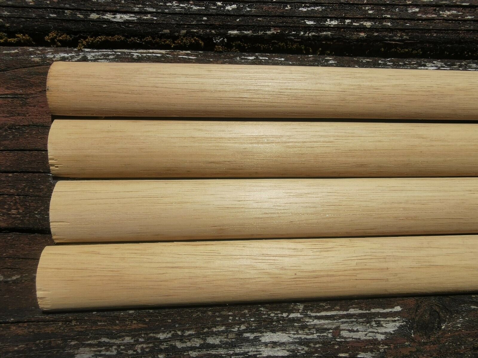 Half Round Dowels Fluted Furniture Wood Trim Craft Poles Etsy