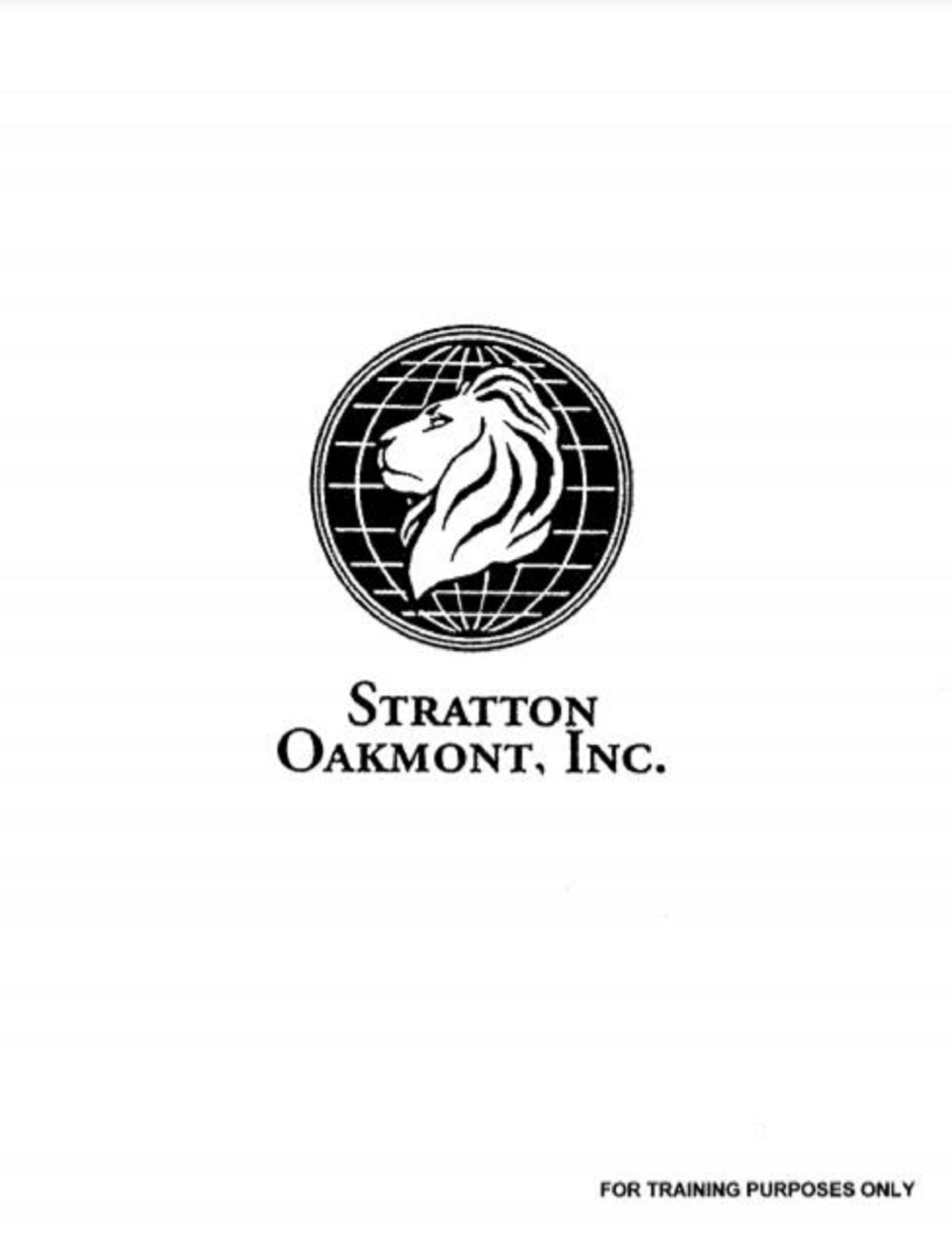 medier Lade være med hvorfor ikke Stratton Oakmont Sales Training Manual Jordan Belfort Wolf of | Etsy