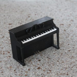Dollhouse Upright Piano with Bench