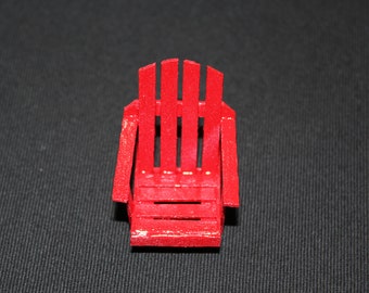 Silla Adirondack en miniatura