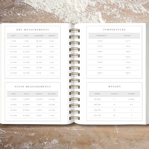 Personalized Hardcover Recipe Book Forager image 3