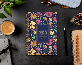 Monthly Budget Planner - Flower Power