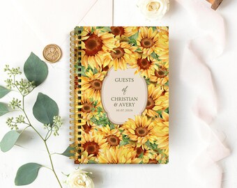 Guest Book - Sunflowers