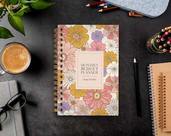 Monthly Budget Planner - Boho Florals