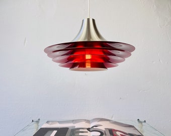 Lampe suspendue danoise années 60 70