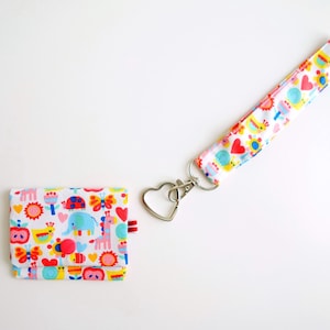 Monedero Animalitos. Set de monedero y llavero. Cartera para niñas y niños. Regalo para Pascua/Cumpleaños