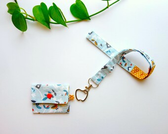 Purse for girls squirrel. Small purse set. Mini purse made of cotton fabric. Gift for children