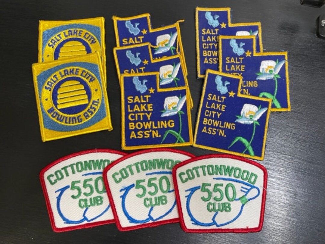 Eleven Vintage Bowling Patches Etsy