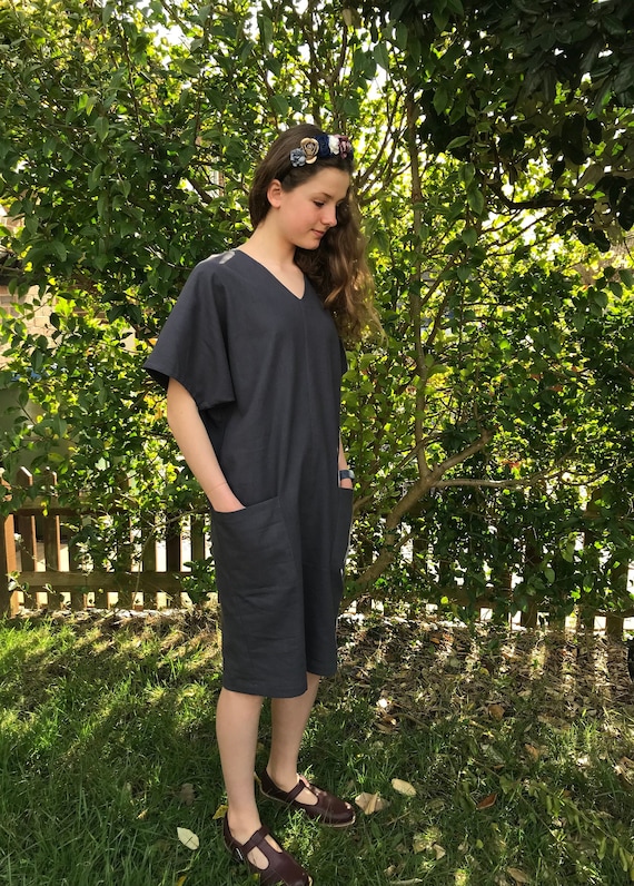 Black dolman sleeve dress online