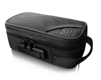 STASHIC Smell Proof Bag - Box - Lockable Case - Odour Adsorption Activated Carbon Lining - YKK Zips/Anti-Snag - Discreet Safe Storage - SH*