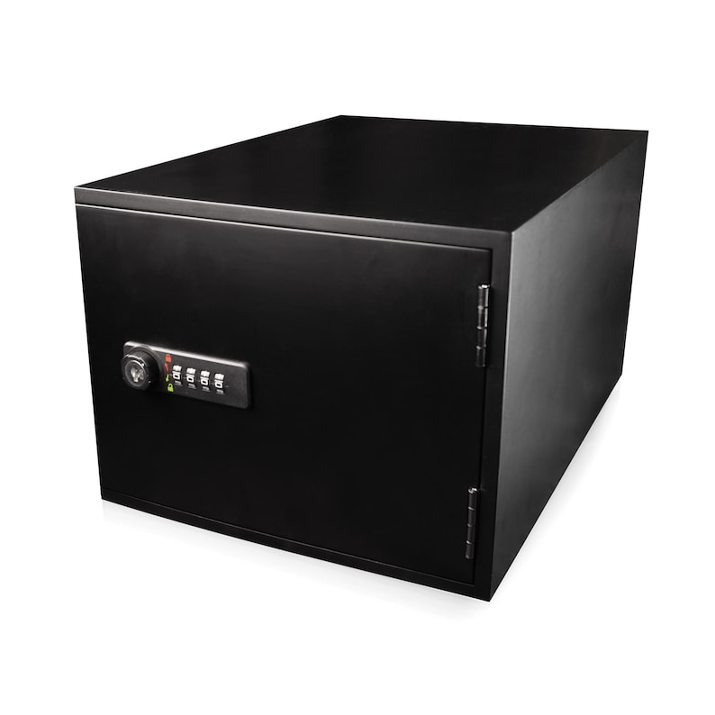 SUREBOX Lock Box - Bamboo - 12 Litre Lockable Box - 4 Digit Combination Lock image 7