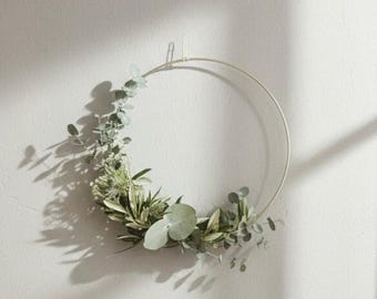 Dekoring Türkranz *evergreen* Eukalyptus Fensterkranz