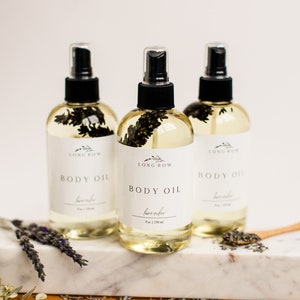 Lavender Body Oil Luxurious, All Natural Moisturizer image 1