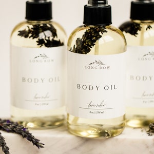 Lavender Body Oil Luxurious, All Natural Moisturizer image 2