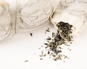 Lavender Sachets - Filled with all natural lavender buds