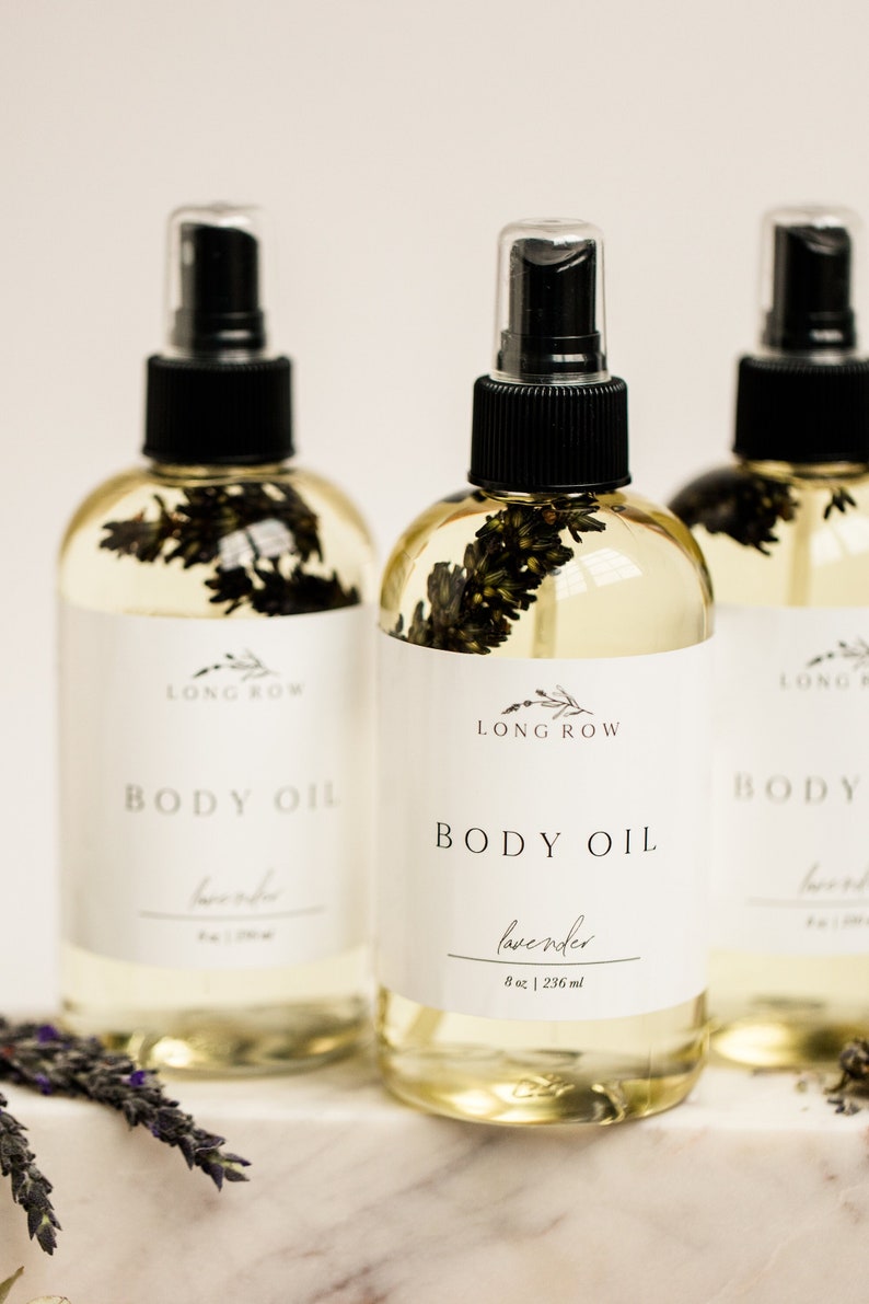 Lavender Body Oil Luxurious, All Natural Moisturizer image 2