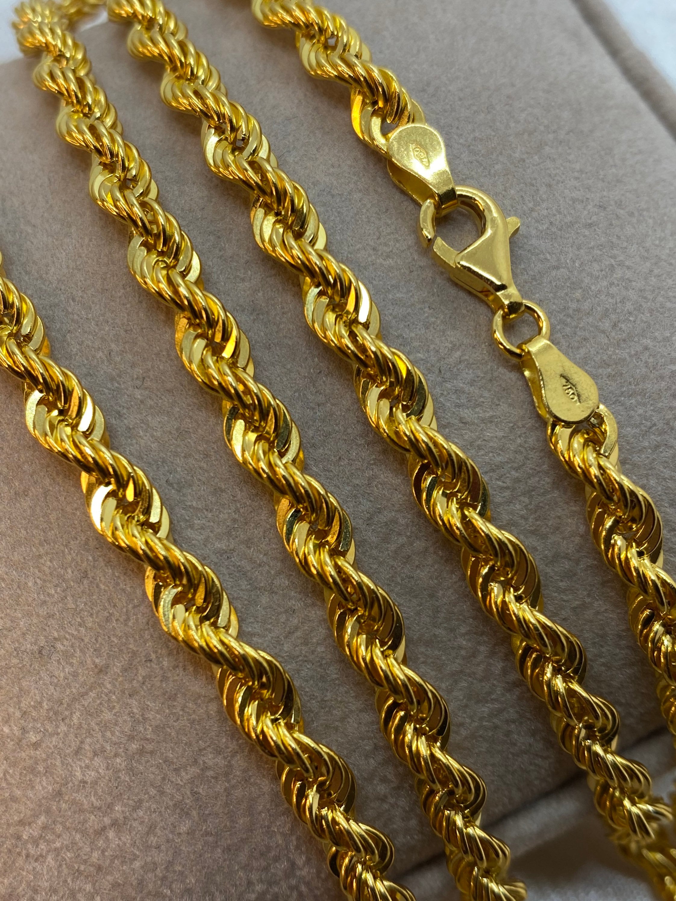 18K Gold Rope Chain, 5MM, 4MM, Diamond Cut Necklace, Thick Rope Chain, Real Gold Chain, Gold Rope Necklace, Gold Twisted Chain for Gift . - Etsy 18K Gold Rope Chain, 5MM, 4MM, Diamond Cut Necklace, Thick Rope Chain, Real Gold Chain, Gold Rope Necklace, Gold Twisted Chain for Gift . - Etsy