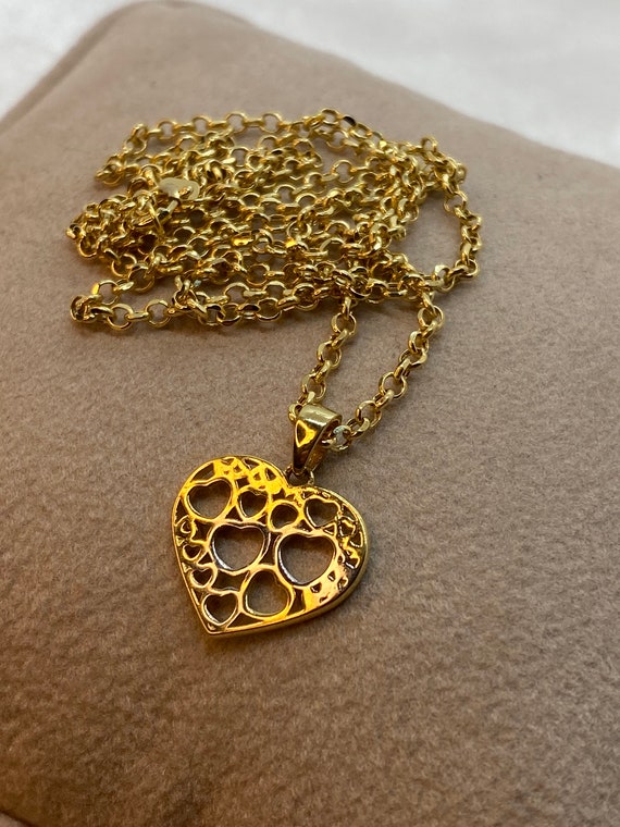 18金18k RORO CHAIN w/ HEART PENDANT 【公式通販】