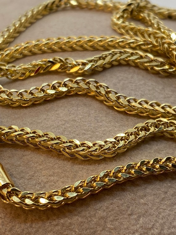 Foxtail sale gold chain