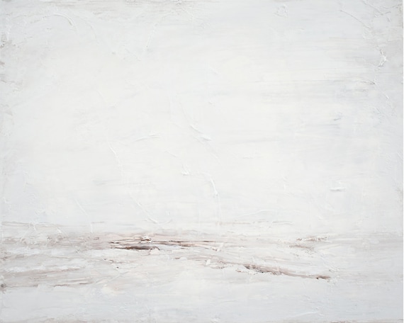 Neutral Art, Neutral Painting, Neutral Abstract Art, Gray Artwork, Beige Art | Tranquility