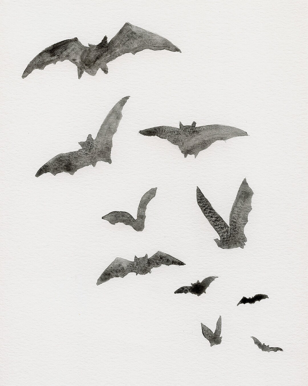 Halloween Printable Halloween Prints Halloween Digital Download Bats