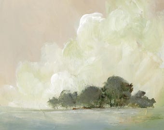 Landscape Print, Statement Art - Low Land
