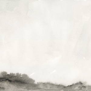 Black and White Art, Black and White Watercolor, Wall Art Series, Neutral Art | Still Series No. 2