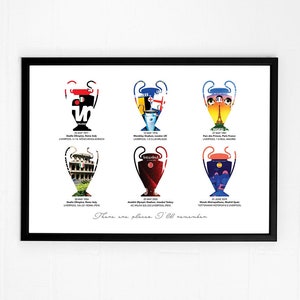 Liverpool Framed Print - Liverpool FC Poster - Liverpool Wall Art - Liverpool Champions Print - Liverpool Christmas Gift - LFC Shop