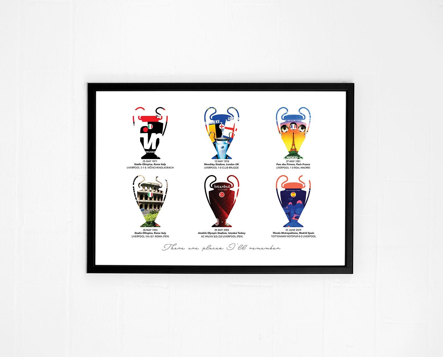 Liverpool Framed Print Liverpool FC Poster Liverpool Wall Etsy UK