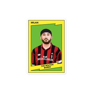 Nat Phillips Sticker - The Bolton Baresi Sticker -  Liverpool FC Sticker - Liverpool Stickers - Liverpool FC Online Shop - Kop Clobber