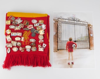 Shankly Gates Liverpool Print - Liverpool Art - LFC Wall Art - Liverpool Gift You'll Never Walk Alone - Liverpool Fan Gift - LFC Posters