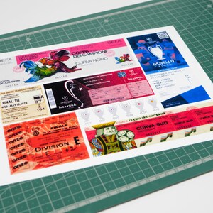 Liverpool Print - European Cup Tickets Poster - Liverpool FC art Print - Liverpool Wall Art - Present For Liverpool Fan - Christmas Gift No