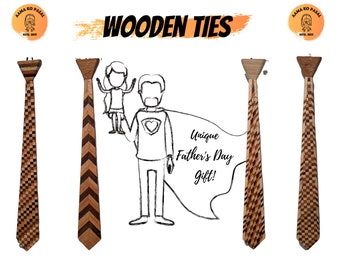 Cherry Wood Tie Bar Engraved in The USA Wooden Accessories Company Wooden Tie Clips with Laser Engraved Mexican Design
