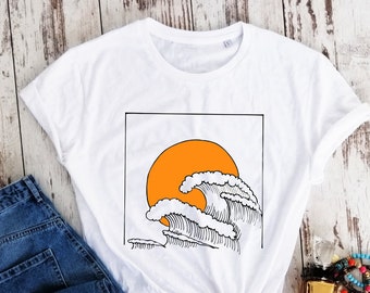 Sun and see t-shirt, cool shirt, festival outfit shirt, feminist shirt, feminism t-shirt, women power shirt