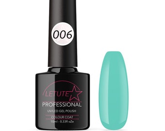 006 LETUTE™ Pastel Blue Soak Off UV/LED Nail Gel Polish 10ml