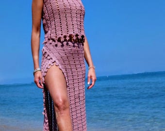 Crochet Beach Set Pattern PDF – Boho Summer Skirt and Top – Festival Outfit Crochet – Beginner Friendly – English & Spanish Tutorial