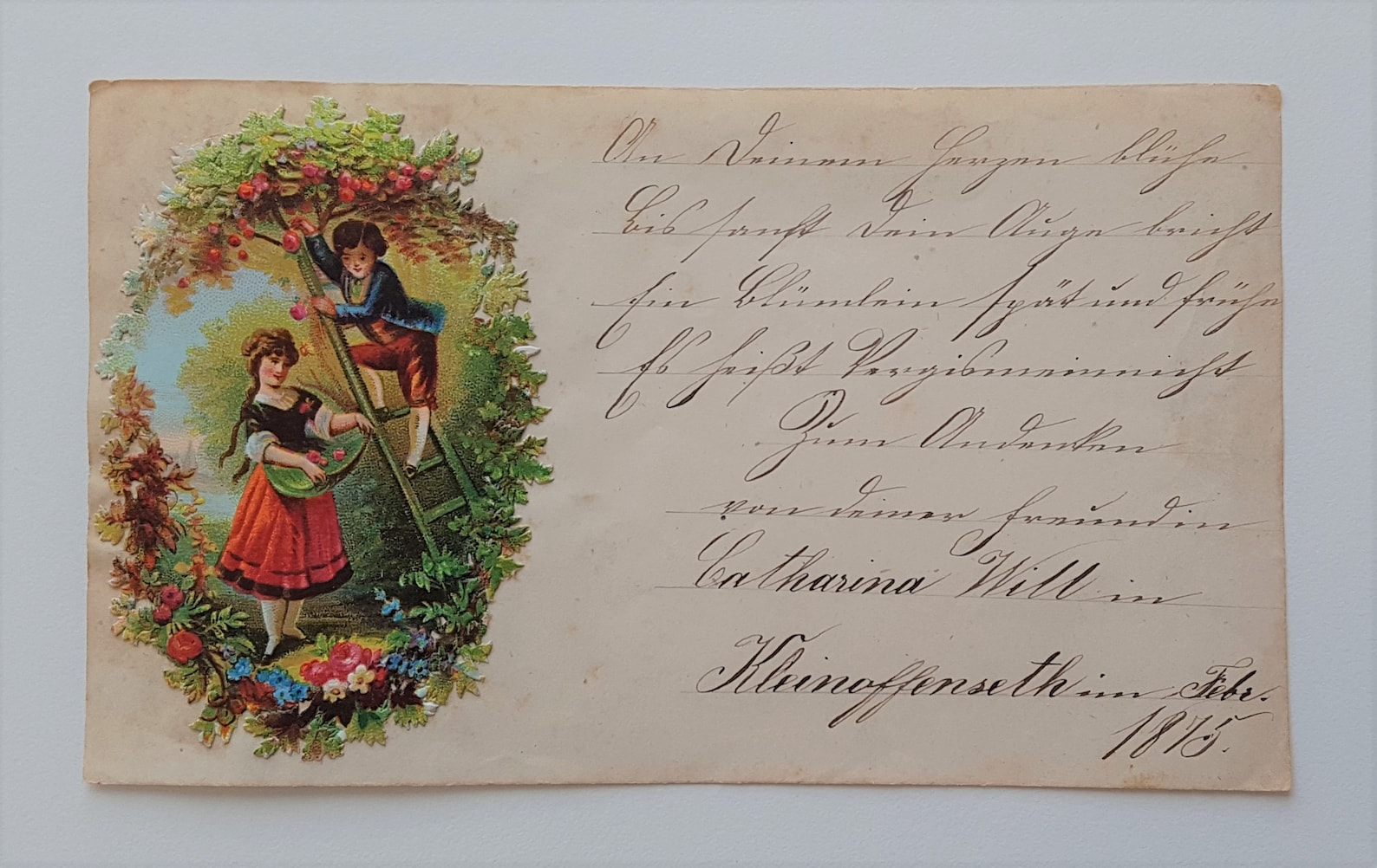 Handwritten letter
