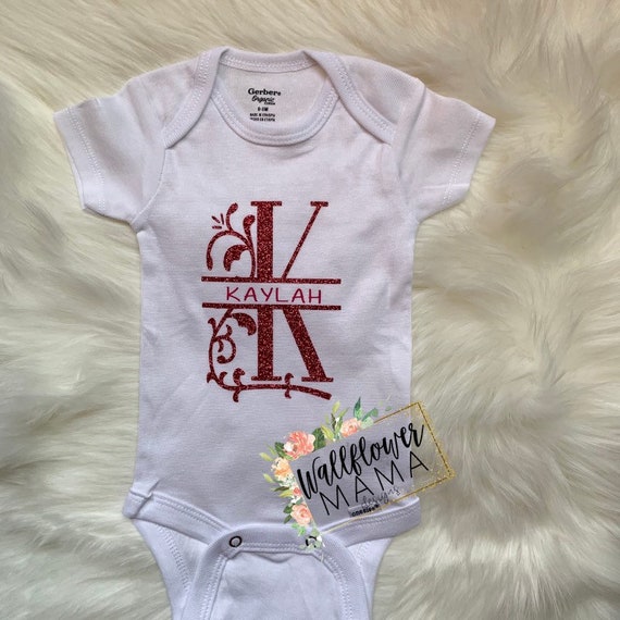 etsy baby monogram