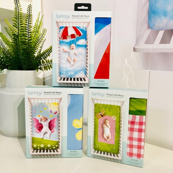 luvsy fitted crib sheet