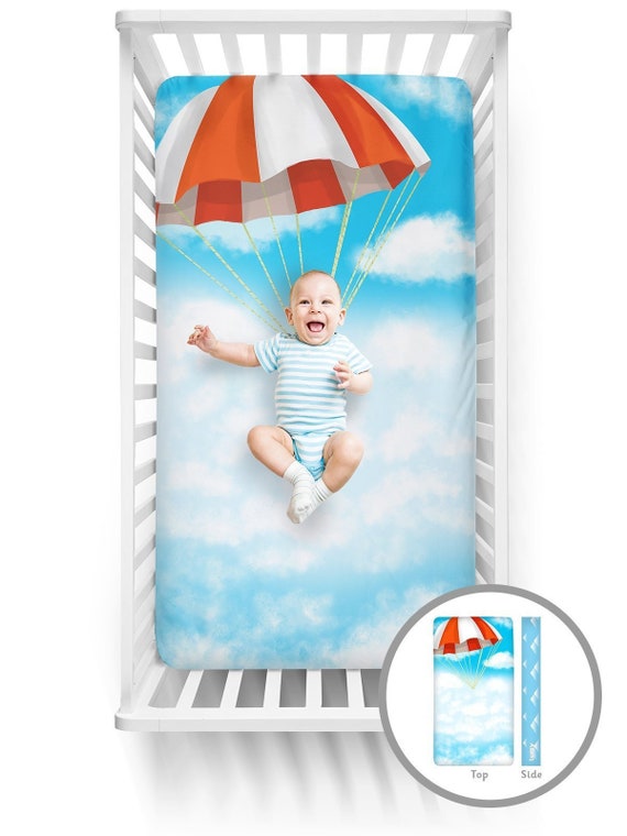 parachute crib sheets