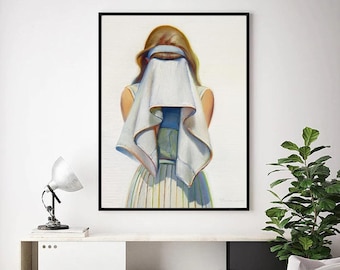 Wayne Thiebaud Digital Print Download Figure painting, Printable Art and Downloadable, Illustrator Wayne Thiebaud Abstract Expressionism.