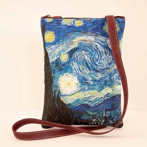 Pintura famosa de Vincent Van Gogh (noche estrellada), estilo de museo de  arte, bolsa de mano grande de 19,5 pulgadas, bolsa de compras reutilizable,  puede contener hasta 15 kg