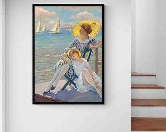 Edward Cucuel Digital Print Download, Printable Wall Art, Downloadable Wall Art, Home Living, Decoration, Home Decor Wall Art, Landscape.