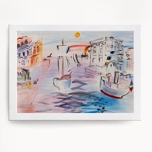 Raoul Dufy Digital Print Download, Printable Wall Art, Downloadable Wall Art, Raoul Dufy print, Home Decor Wall Art, Illustrator, Gifts.
