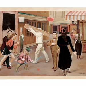 Digital Print Download by Balthus , Printable Wall Art, Downloadable Wall Art, Home & Living, Decoration, Home Decor, Contemporary Art, Gift