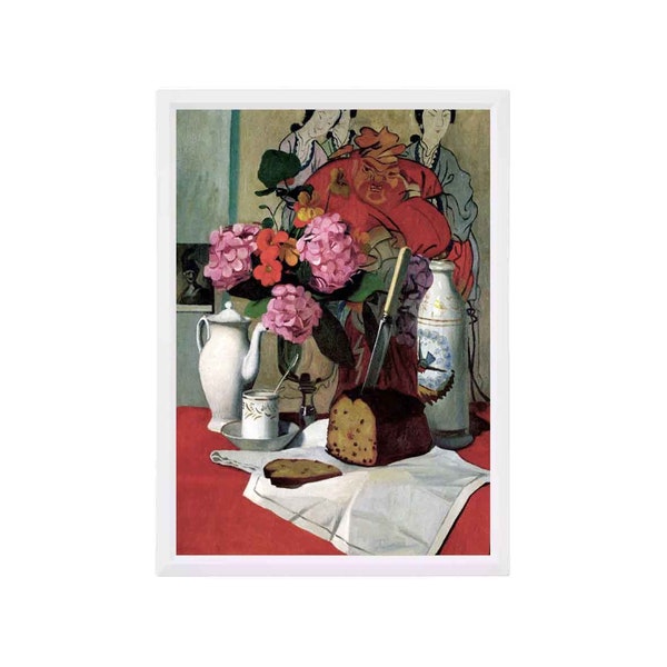 Digital Print Download by Felix Vallotton "Still Life Chinese painting", Printable Wall Art, Downloadable Wall Art, Digital Prints Wall Art.