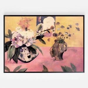 Paul Gauguin Digital Print Download, Printable Wall Art, Downloadable Wall Art, French Polynesia print, Paul Gauguin poster, Tahiti print.
